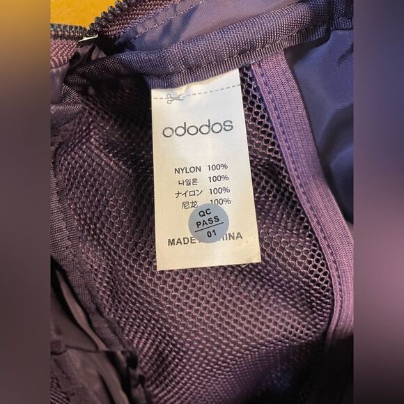 ODODOS Unisex Belt Bag with Adjustable Strap Fanny Pack Purple - Picture 5 of 5